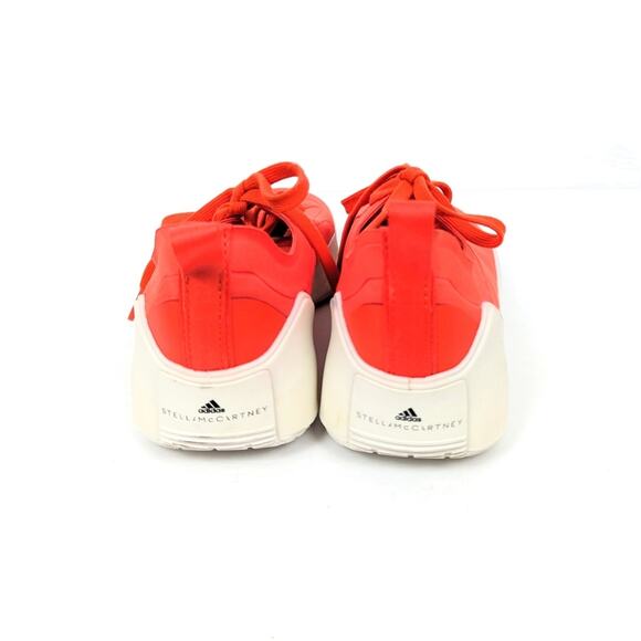 Adidas by Stella McCartney Womens Shoes Orange Treino Lace Up Sneakers Size 7 - Picture 6 of 10